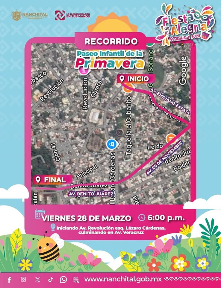 Fiesta de la Alegría Nanchital 2025