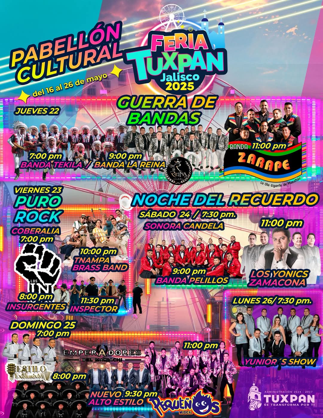 Feria Tuxpan Jalisco 2025