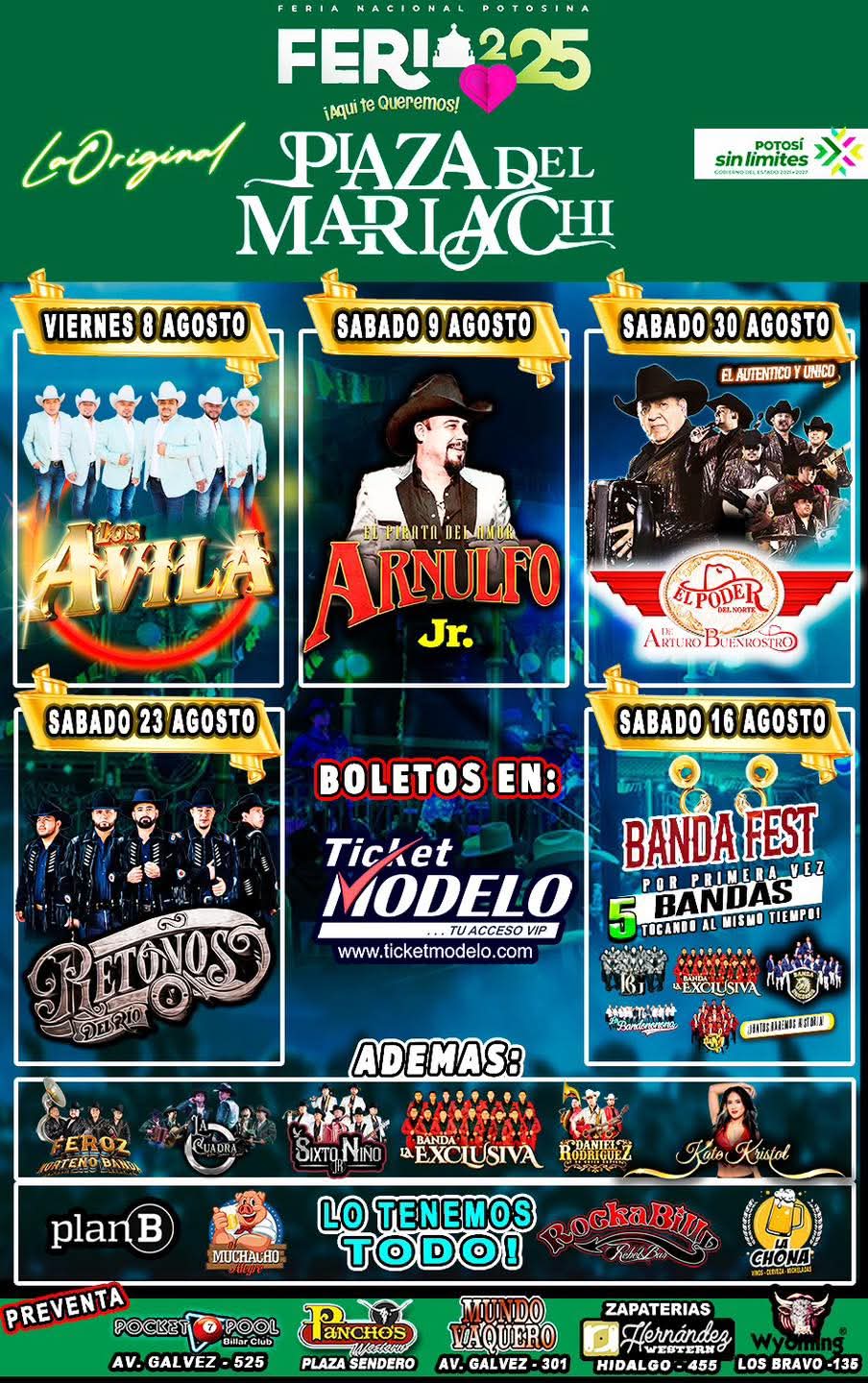 Plaza del Mariachi, Feria Nacional Potosina 2025