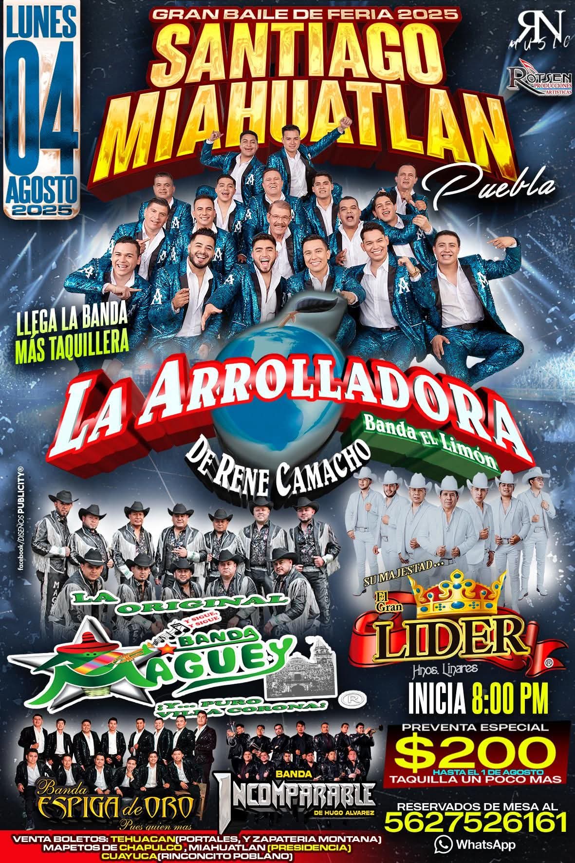 Feria Santiago Miahuatlán 2025