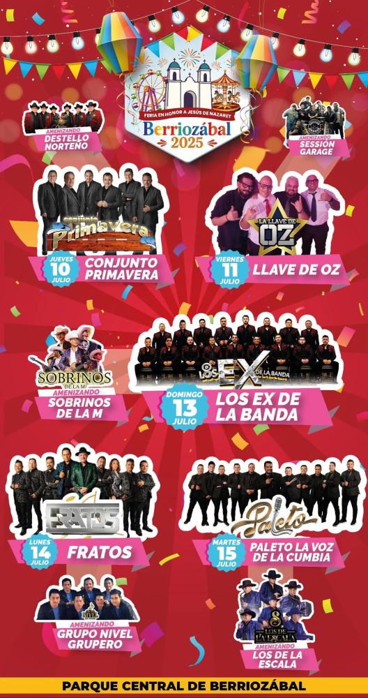 Feria Jesús de Nazaret Berriozábal 2025