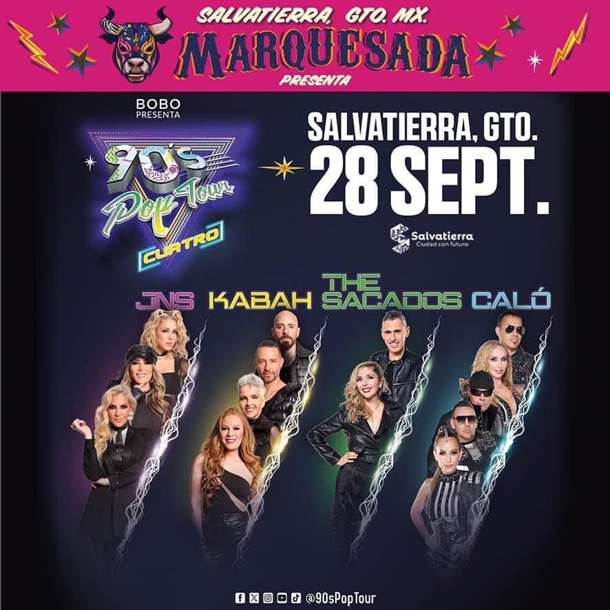 90's Pop Tour en el Festival Marquesada Salvatierra 2024