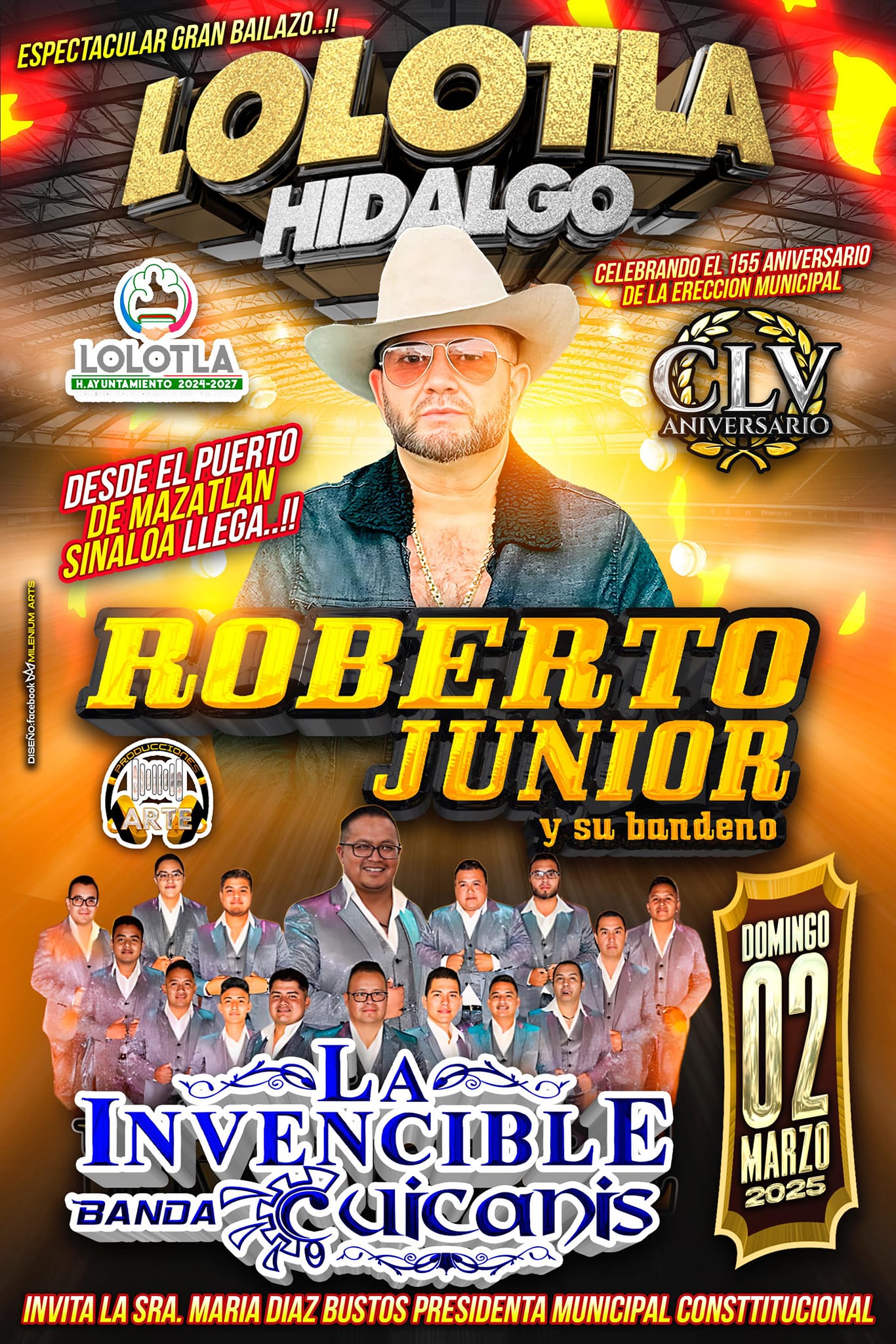 Fiestas de Aniversario Lolotla 2025