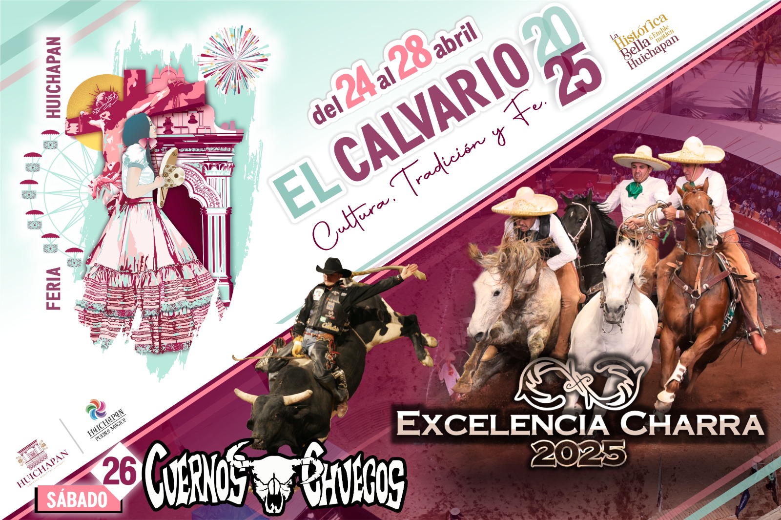 Feria El Calvario Huichapan 2025