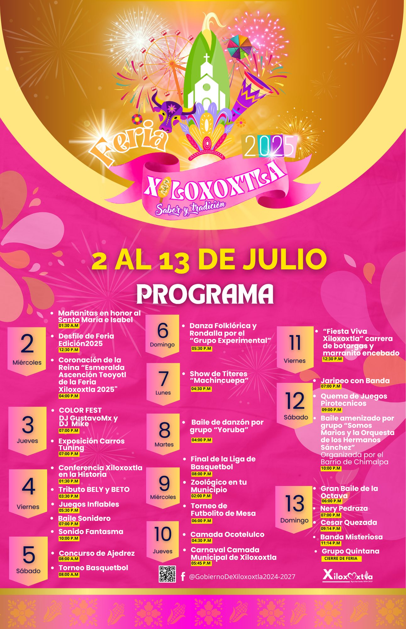 Feria Santa Isabel Xiloxoxtla 2025