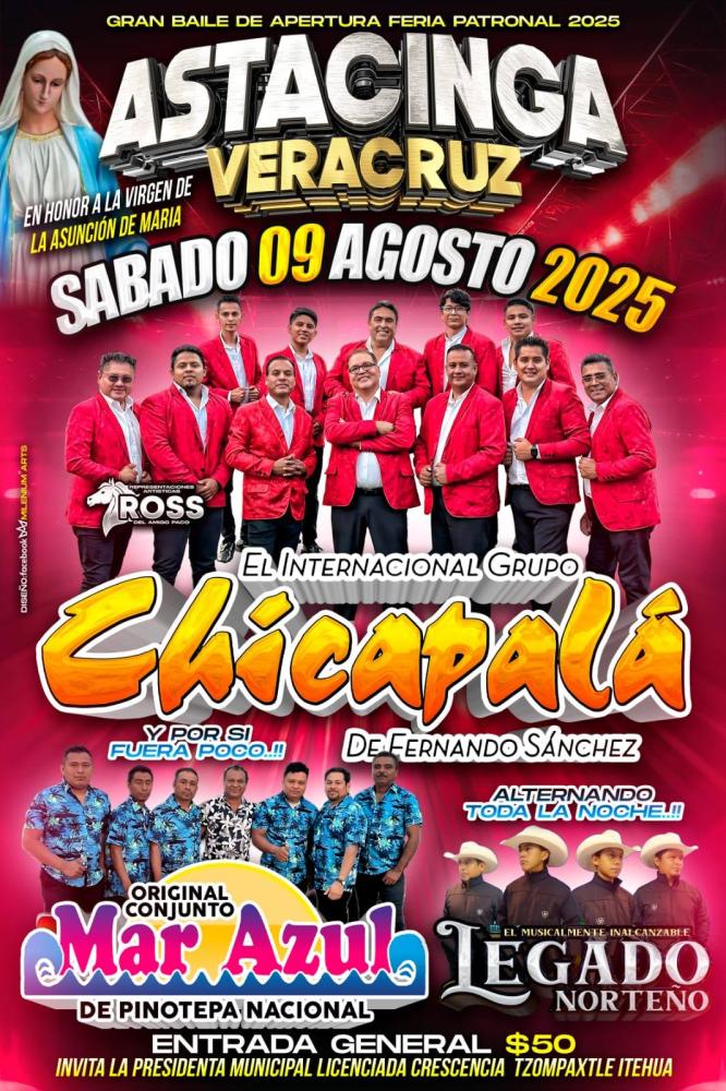 Feria Patronal Astacinga 2025
