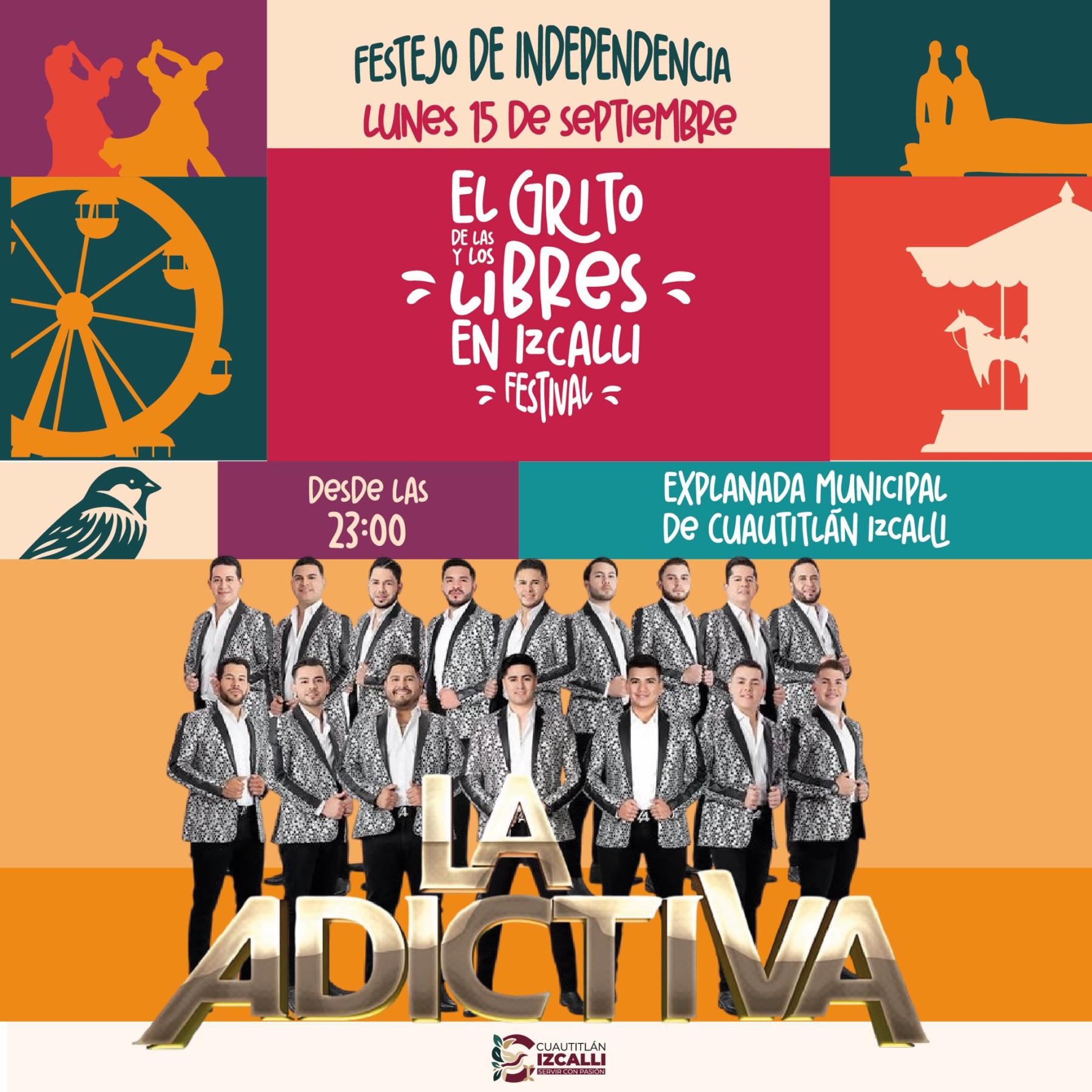 La Adictiva en Fiestas Patrias Cuautitlán Izcalli 2025