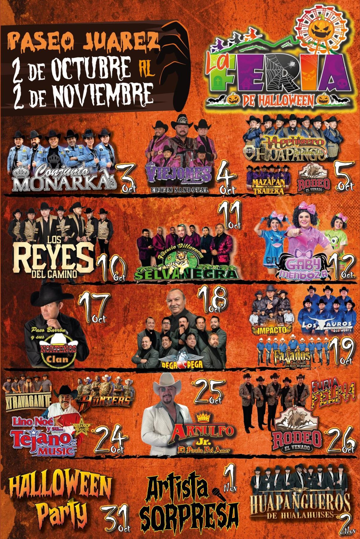 Feria de Halloween 2025