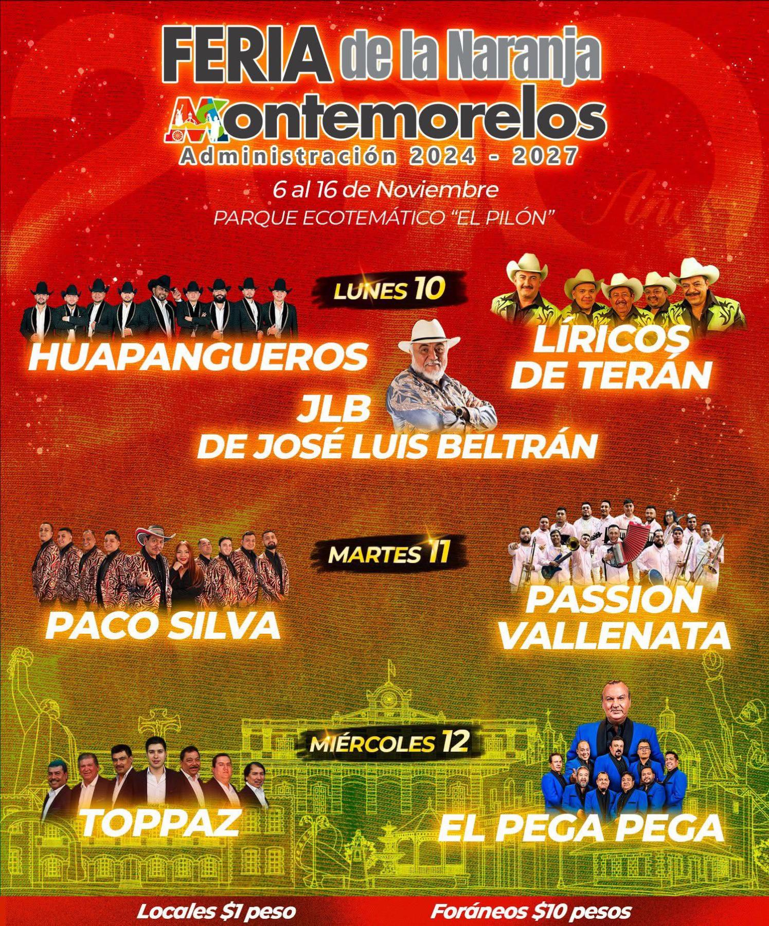 Feria de la Naranja Montemorelos 2025