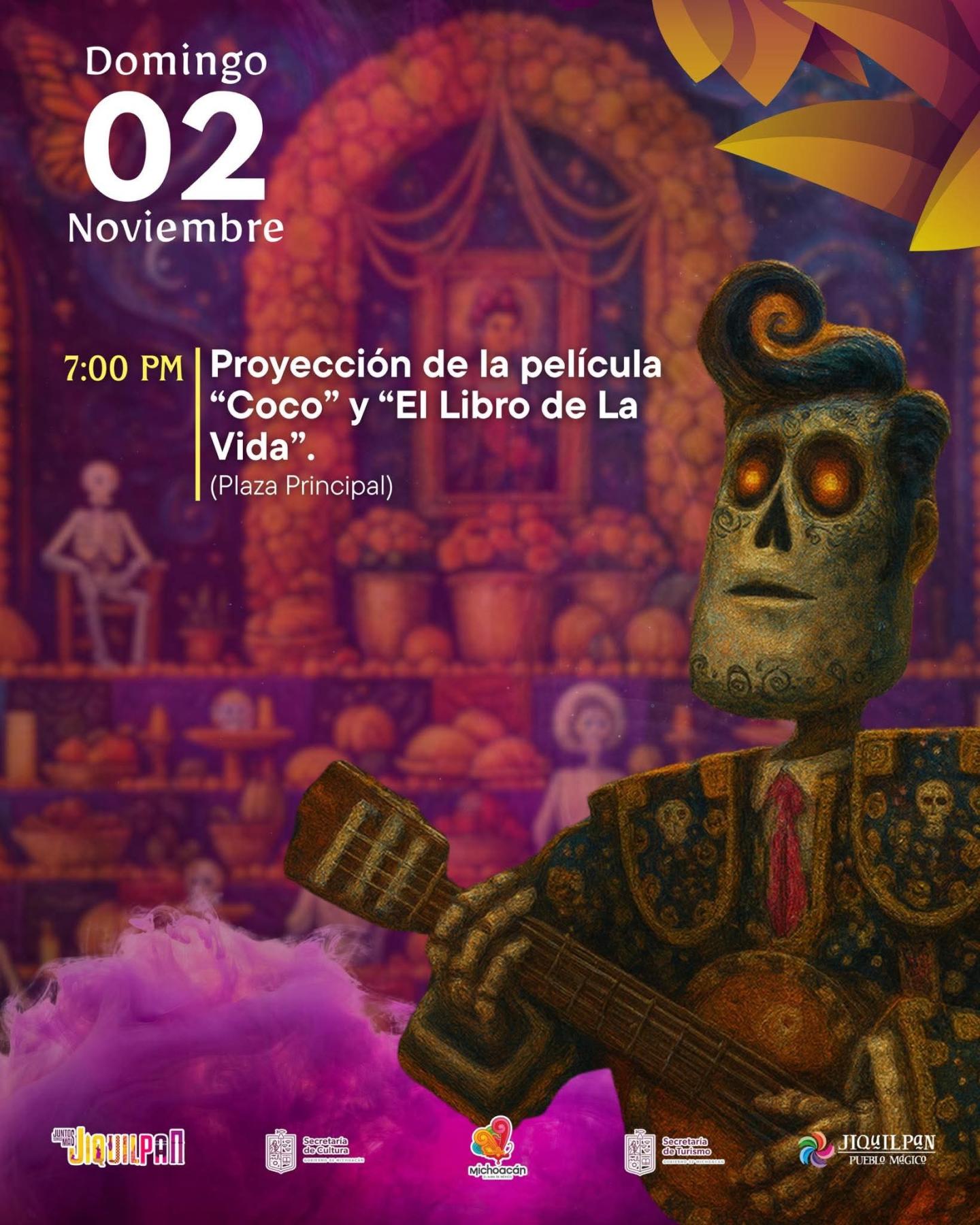 Programa Festival de las Almas Jiquilpan 2025