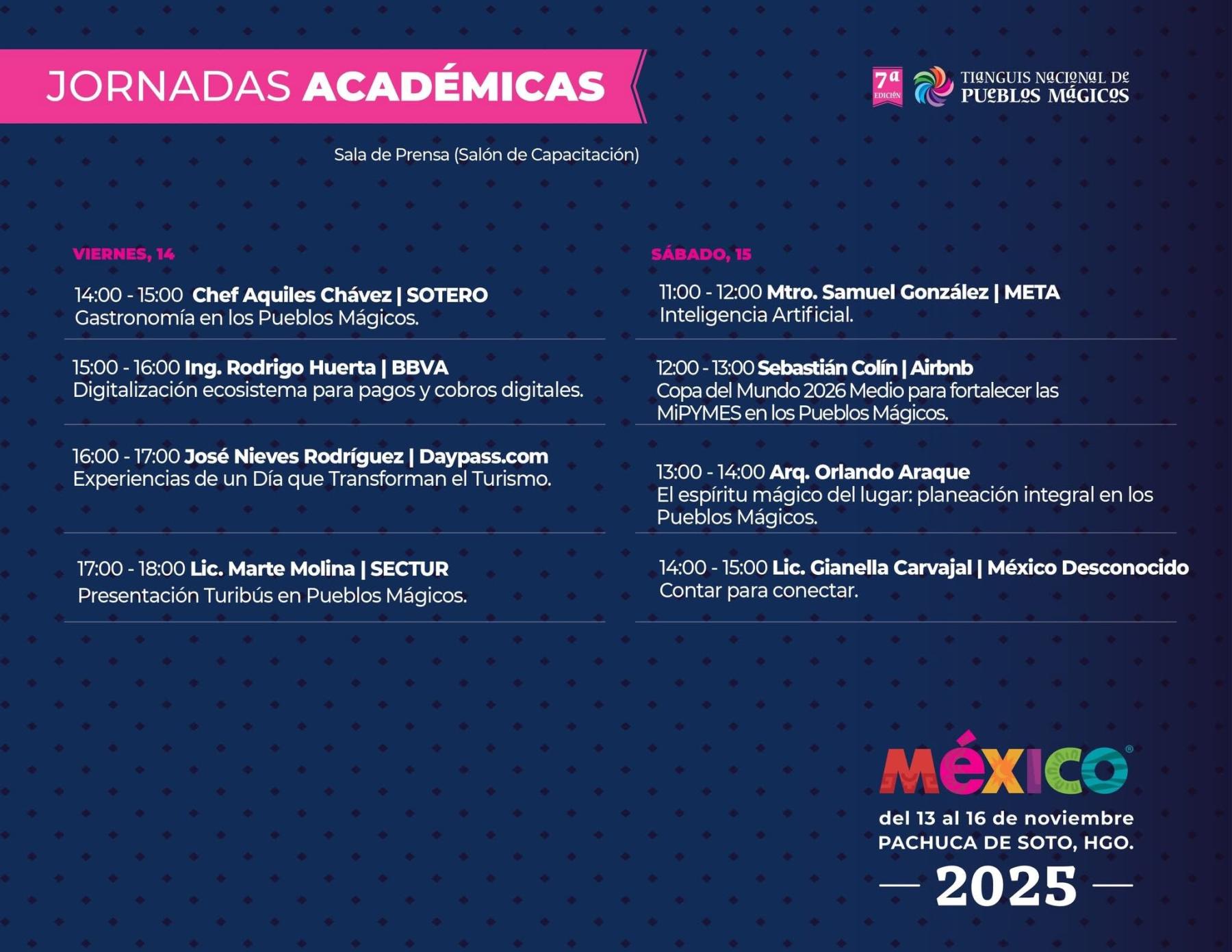 Tianguis Nacional de Pueblos Mágicos Hidalgo 2025