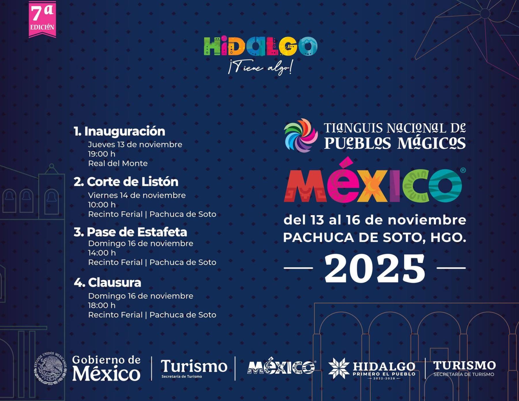 Tianguis Nacional de Pueblos Mágicos Hidalgo 2025