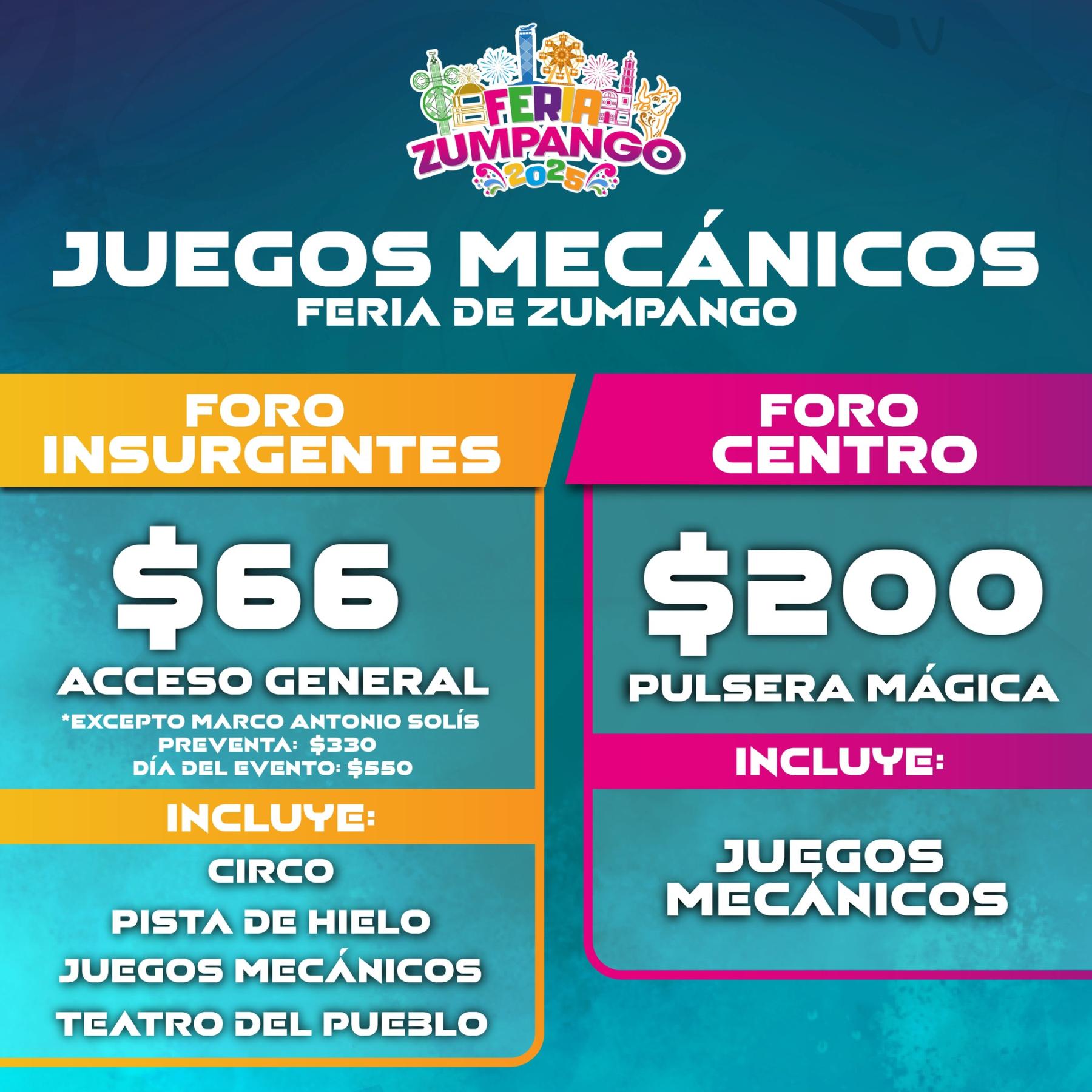Precios Feria Zumpango 2025