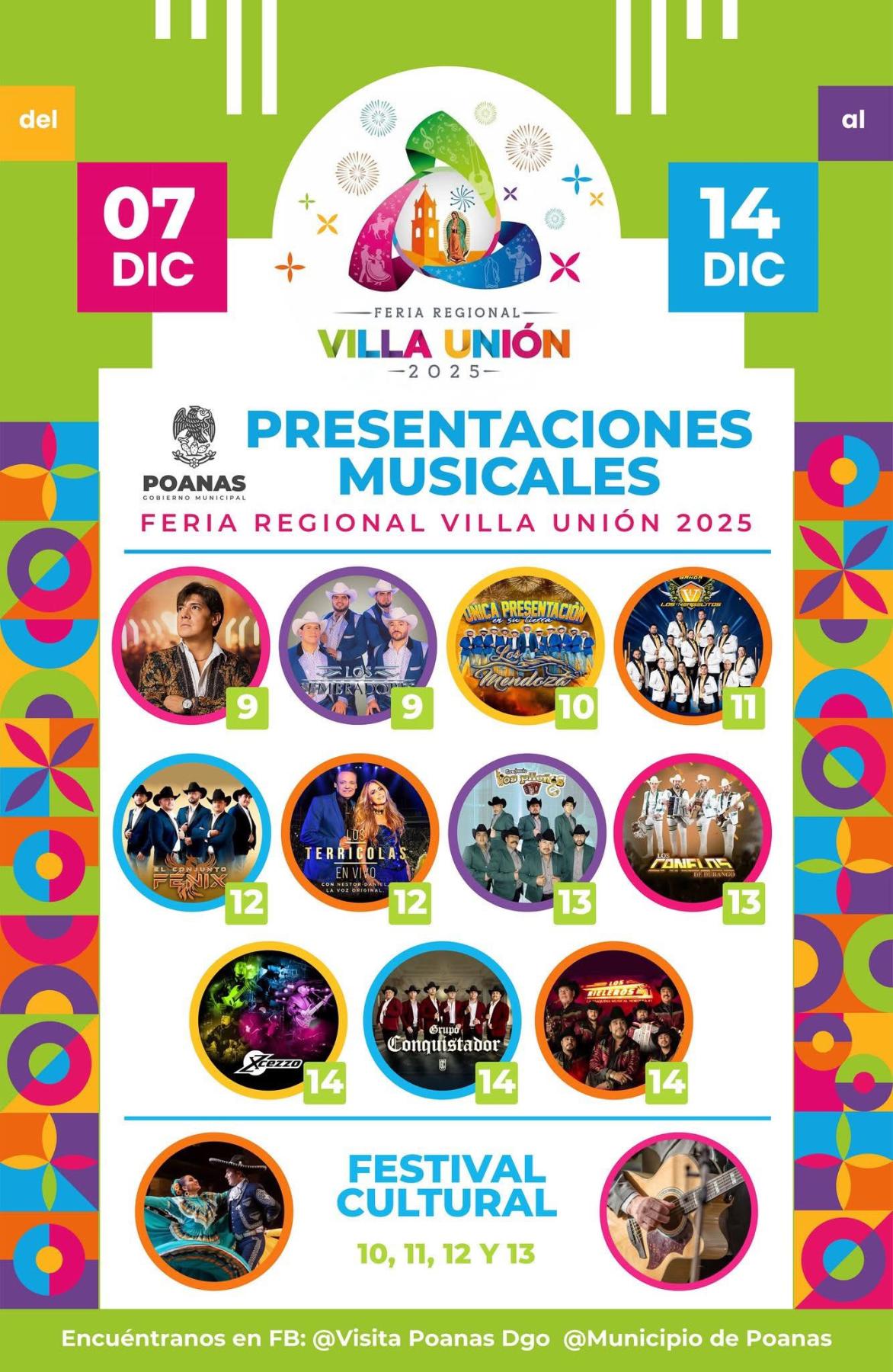 Feria Patronal Villa Unión Poanas 2025