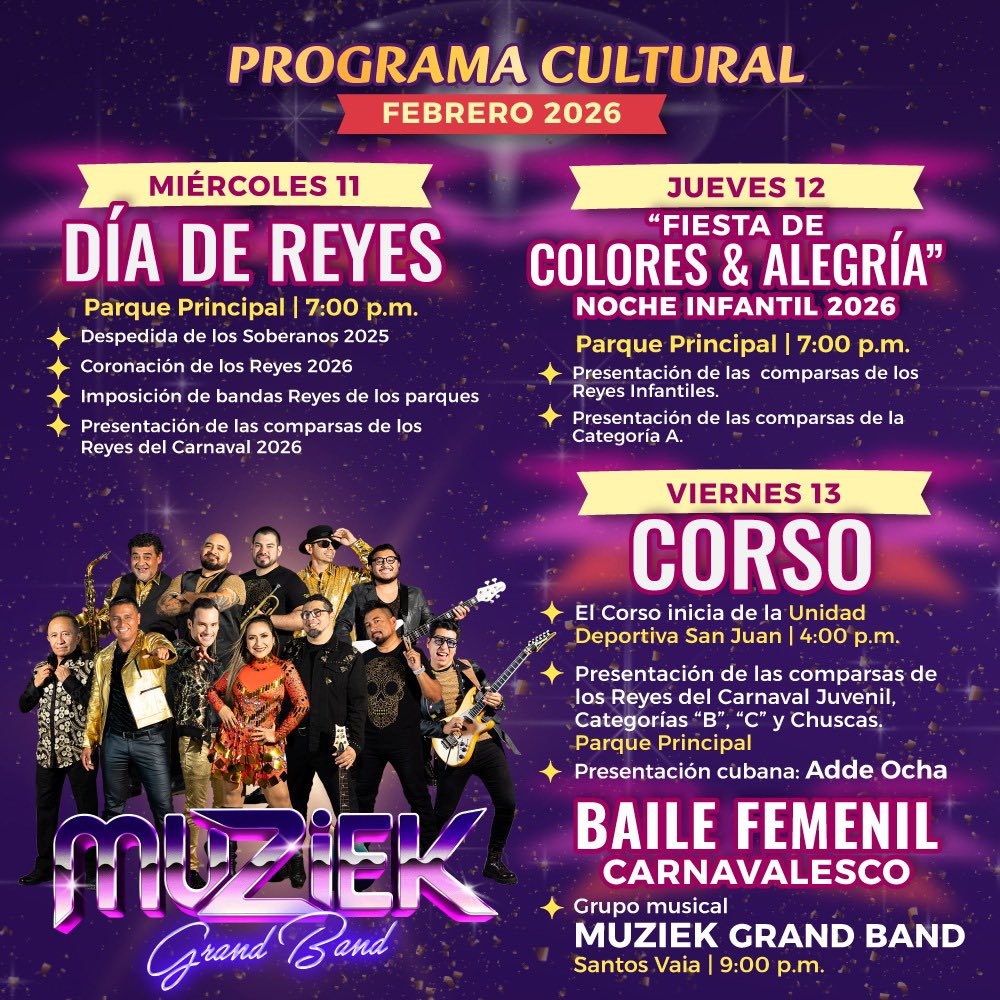 Programa Carnaval Valladolid 2026