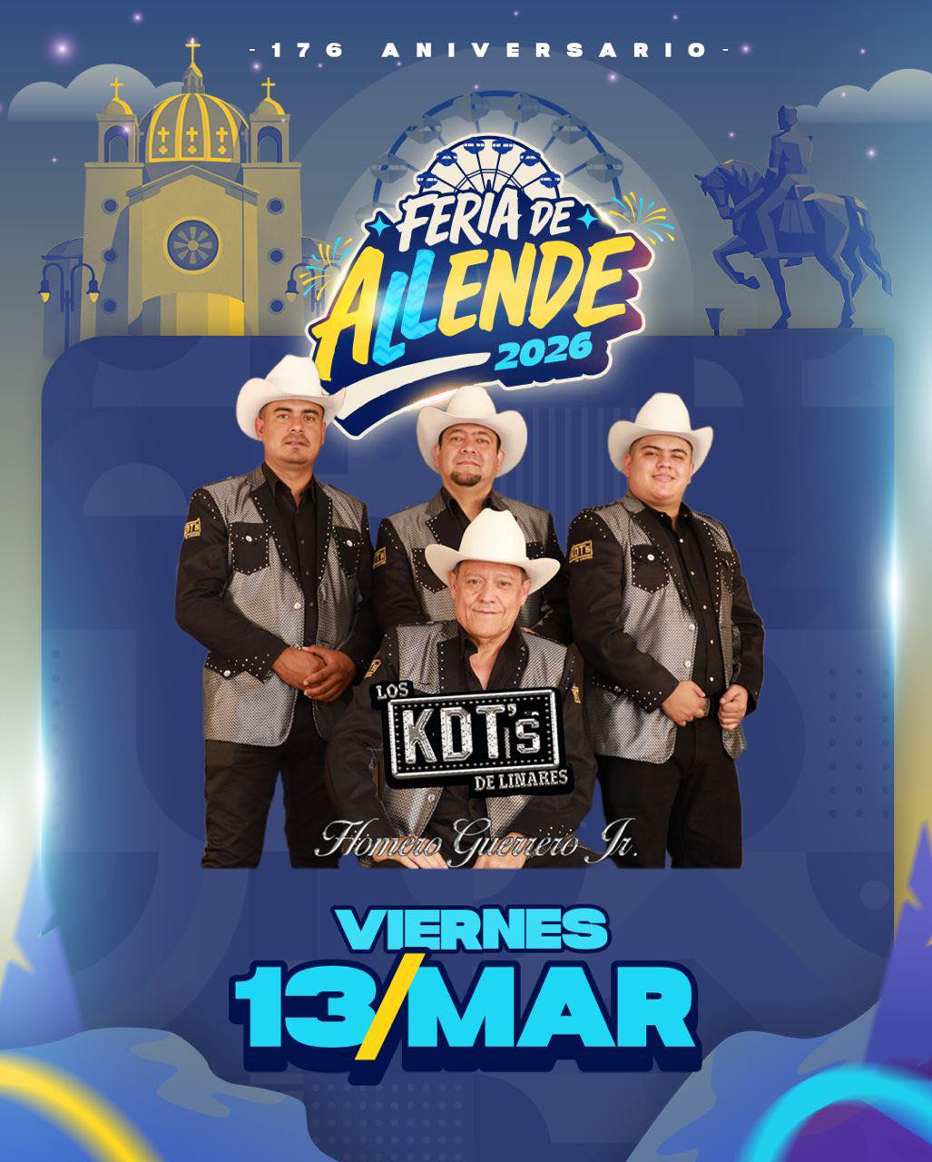 Cartelera Feria Allende 2026
