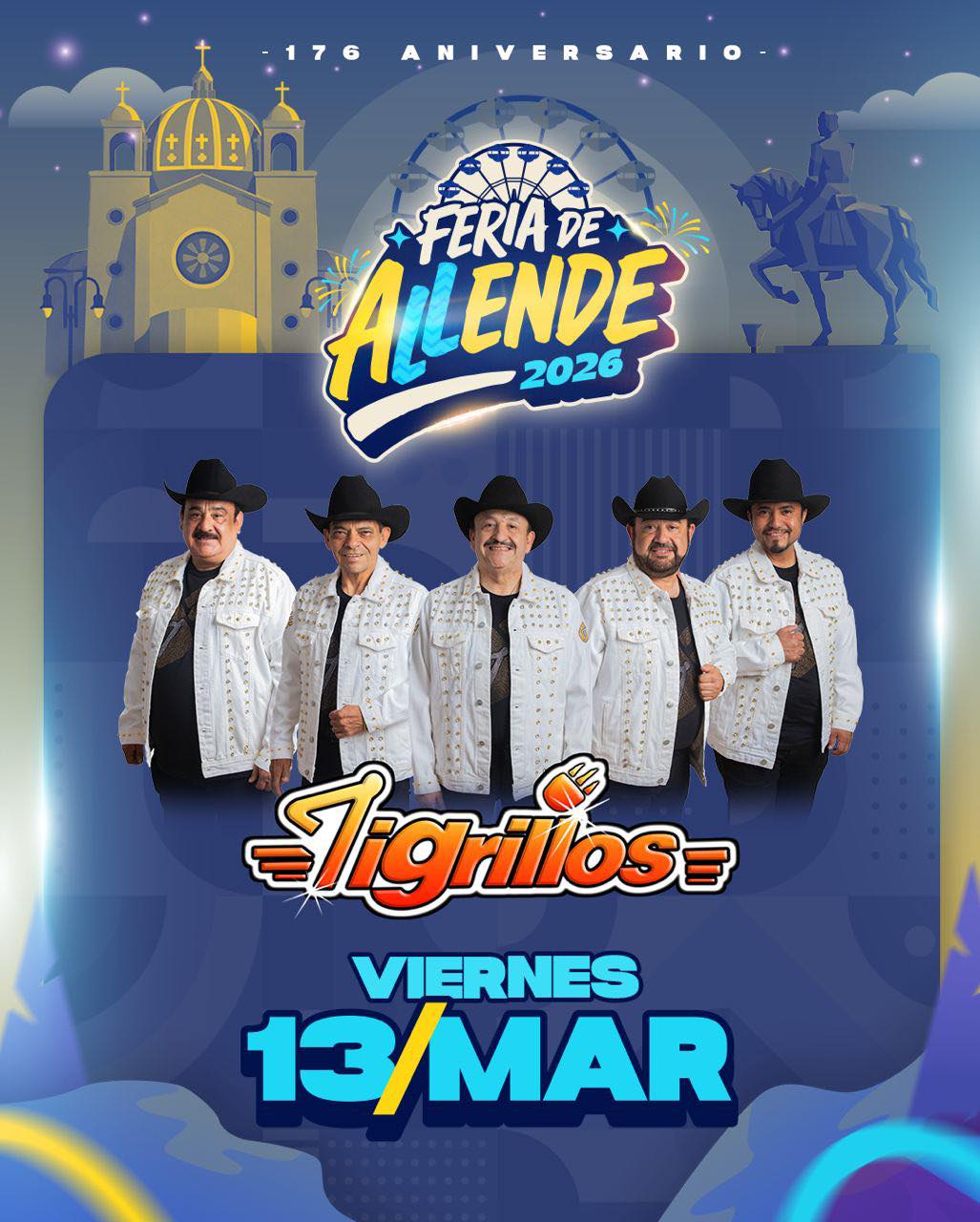 Cartelera Feria Allende 2026