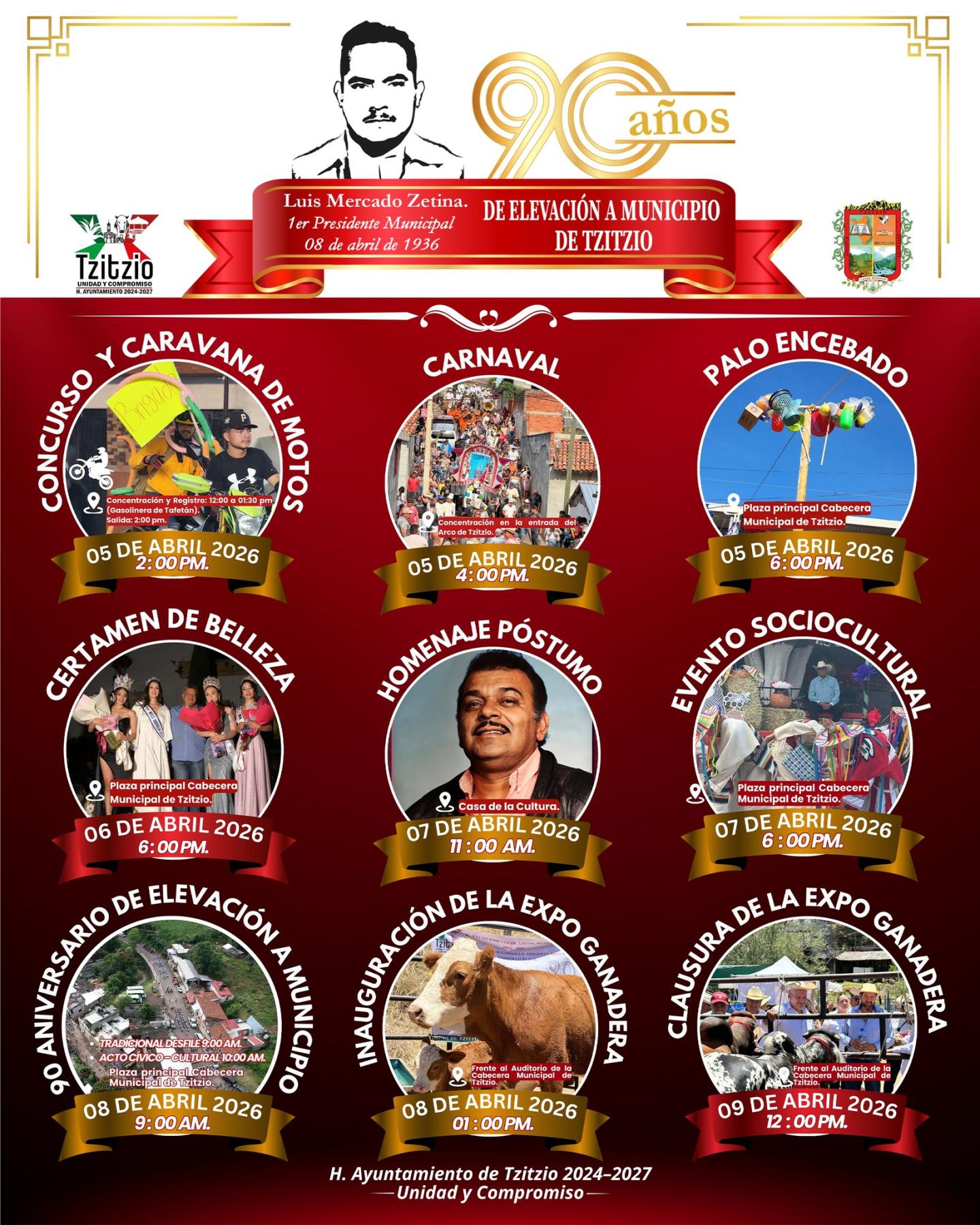 Programa Expo Feria Tzitzio 2026