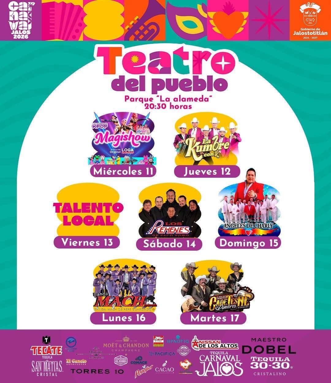 Carnaval Jalos 2026 Teatro del Pueblo 