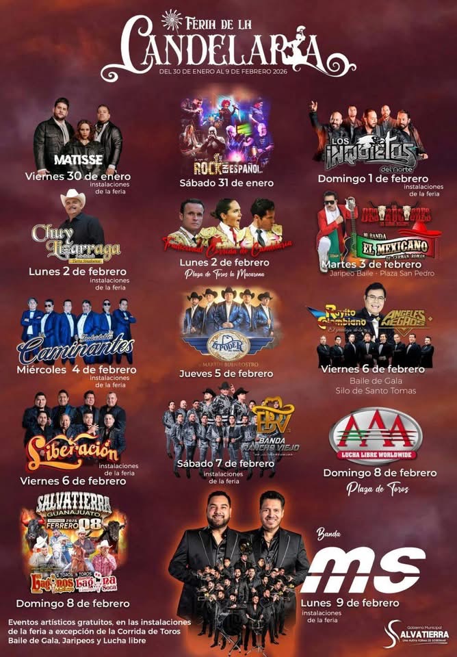 Feria de la Candelaria Salvatierra 2026