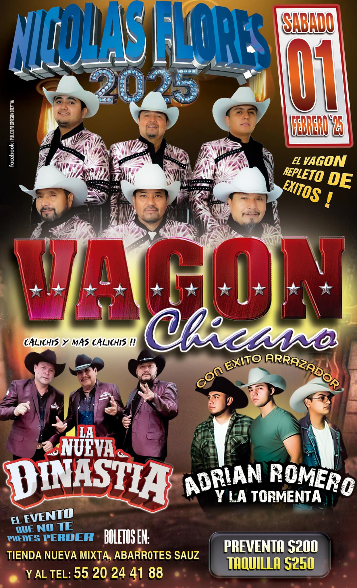 Baile de Feria Regional Nicolás Flores 2025