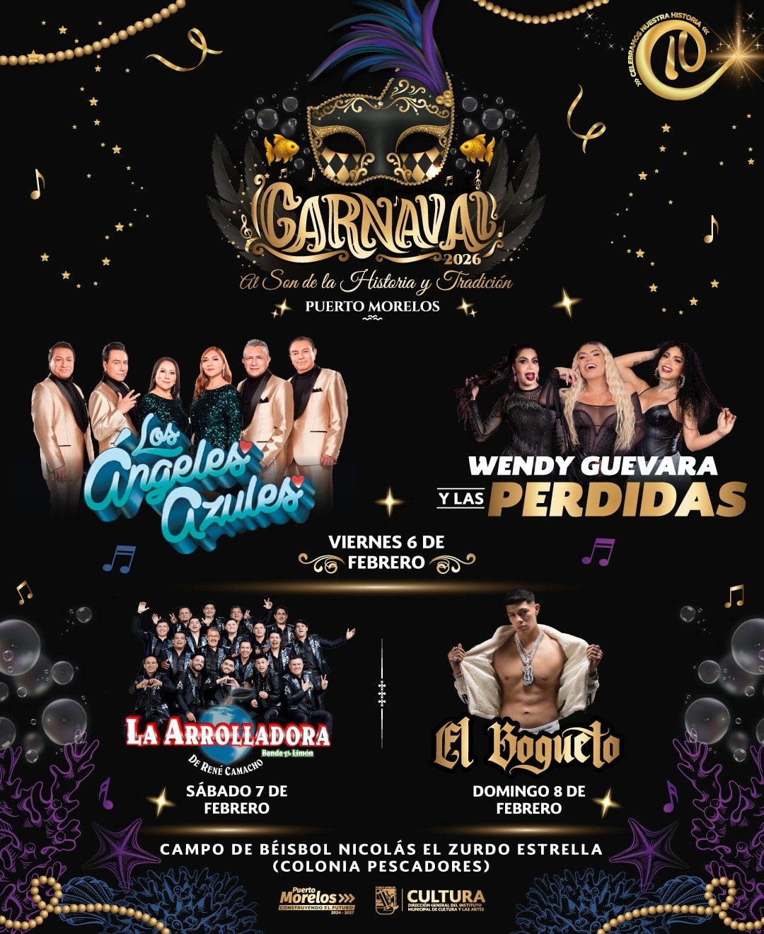 Carnaval Puerto Morelos 2026