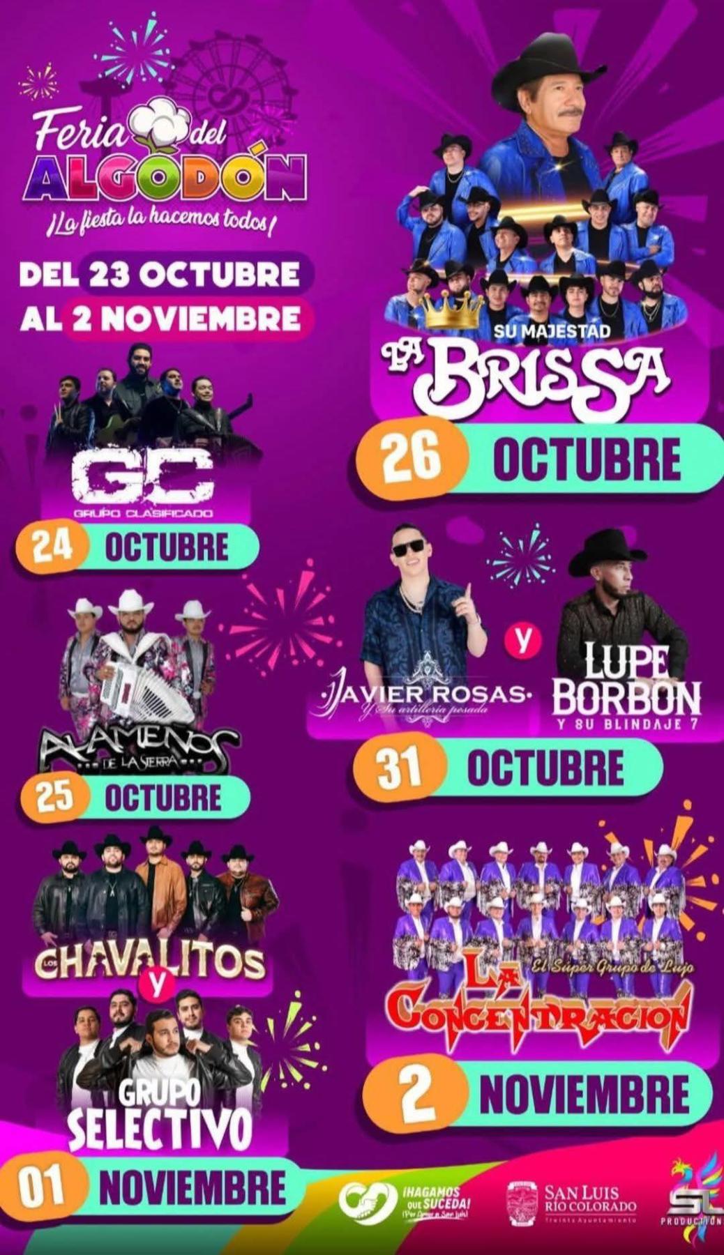 Feria del Algodón San Luis Río Colorado 2025