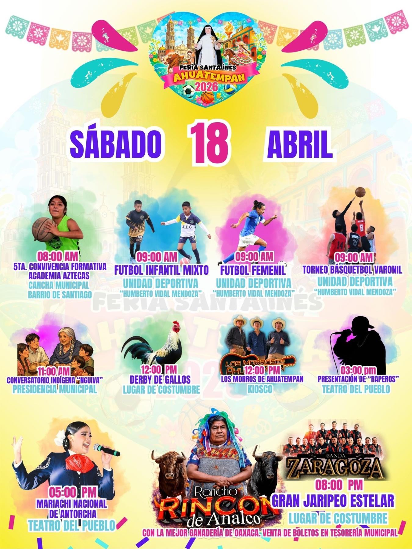 Feria Santa Inés Ahuatempan 2026