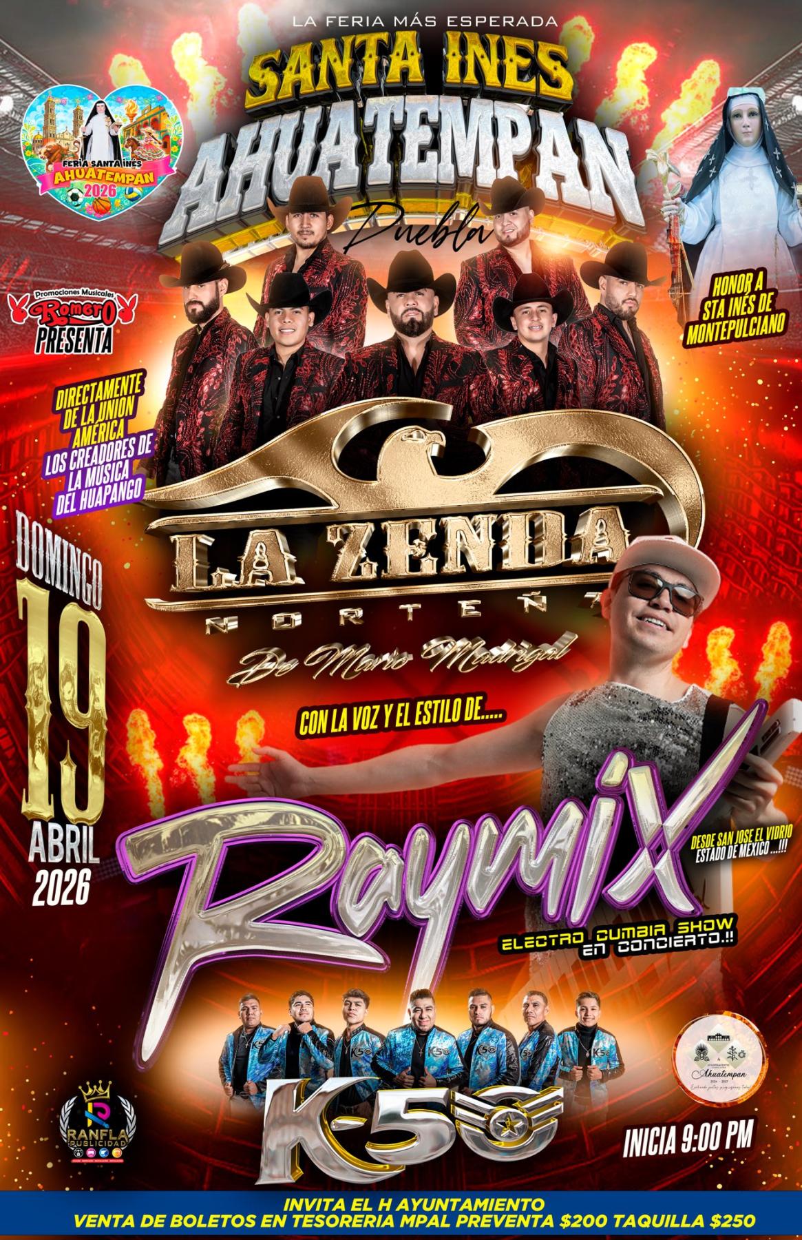 Feria Santa Inés Ahuatempan 2026