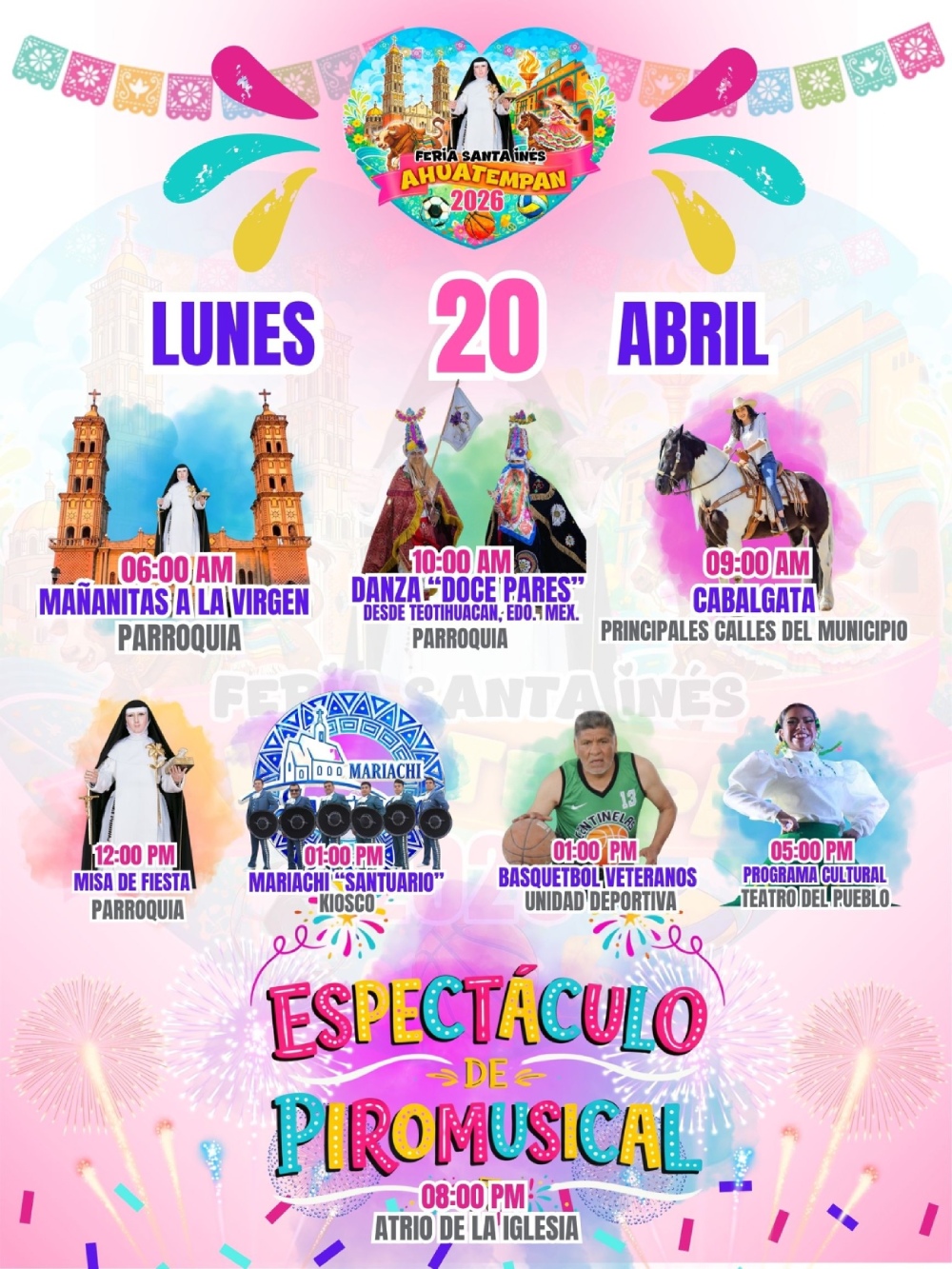 Feria Santa Inés Ahuatempan 2026