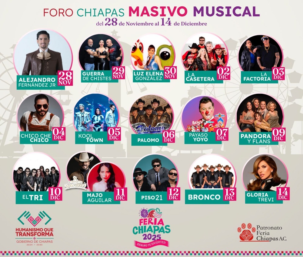 Masivo - Feria Chiapas 2025