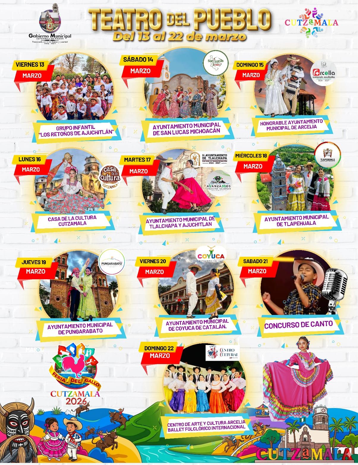Feria del Gallo Cutzamala 2026