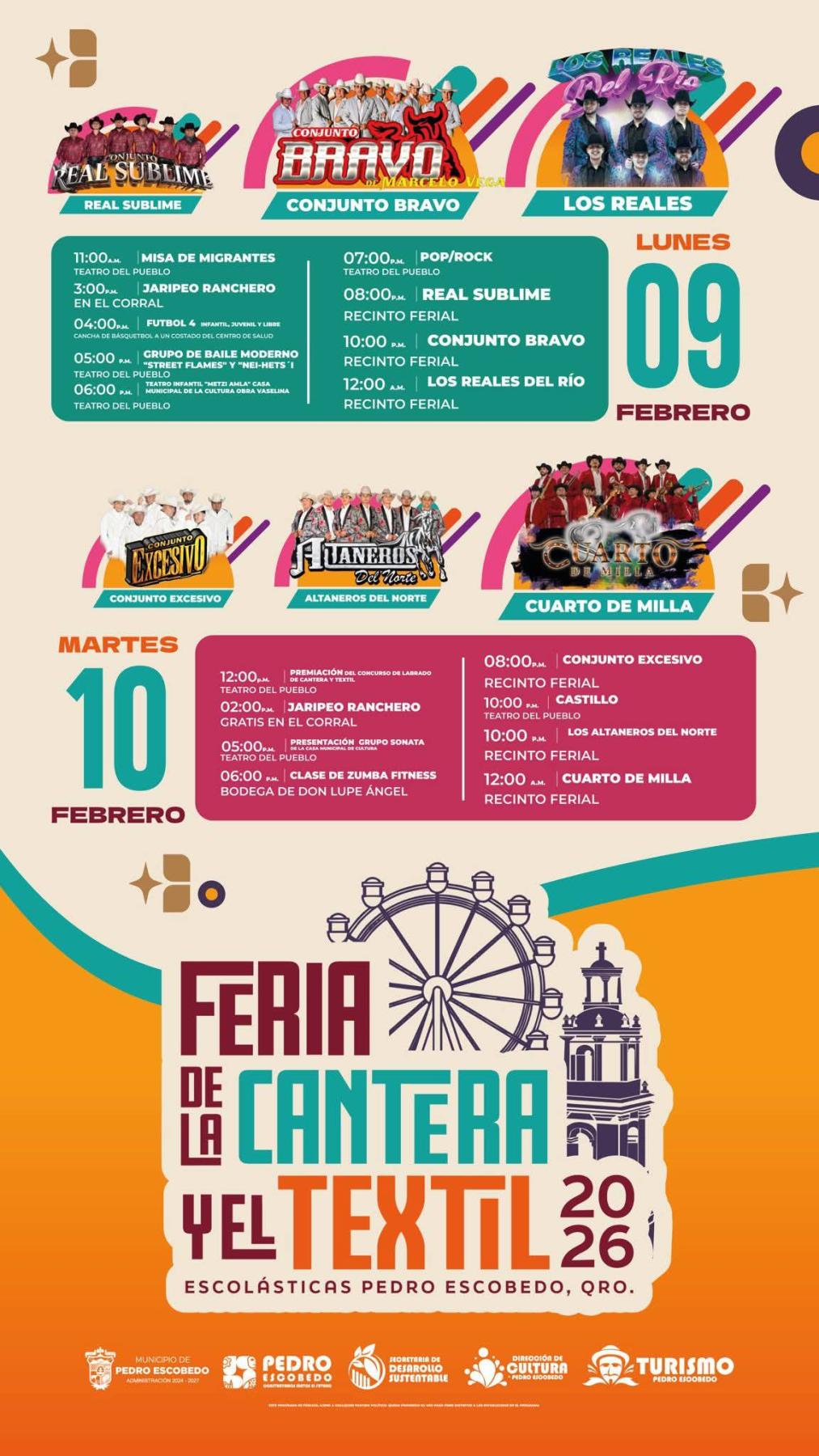 Feria de la Cantera y el Textil Escolásticas 2026
