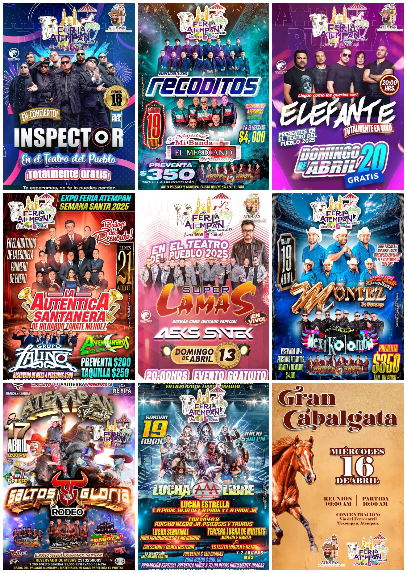 Feria de Semana Santa Atempan 2025