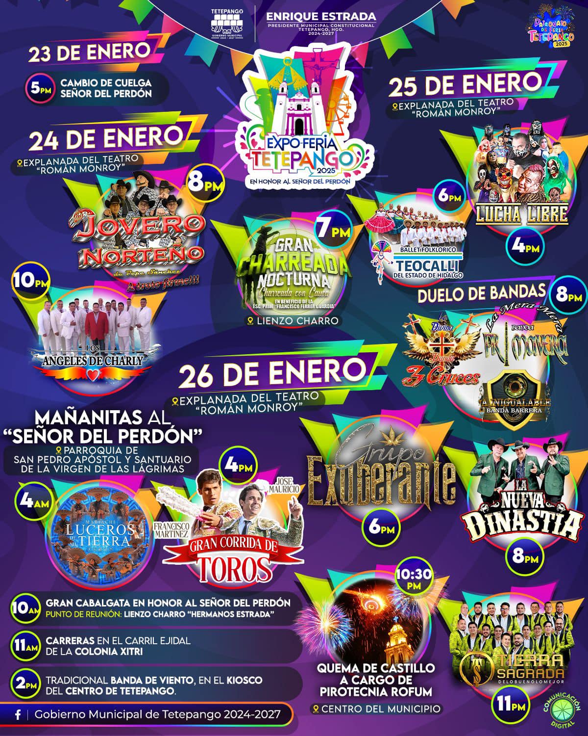 Programa - Expo Feria Tetepango 2025
