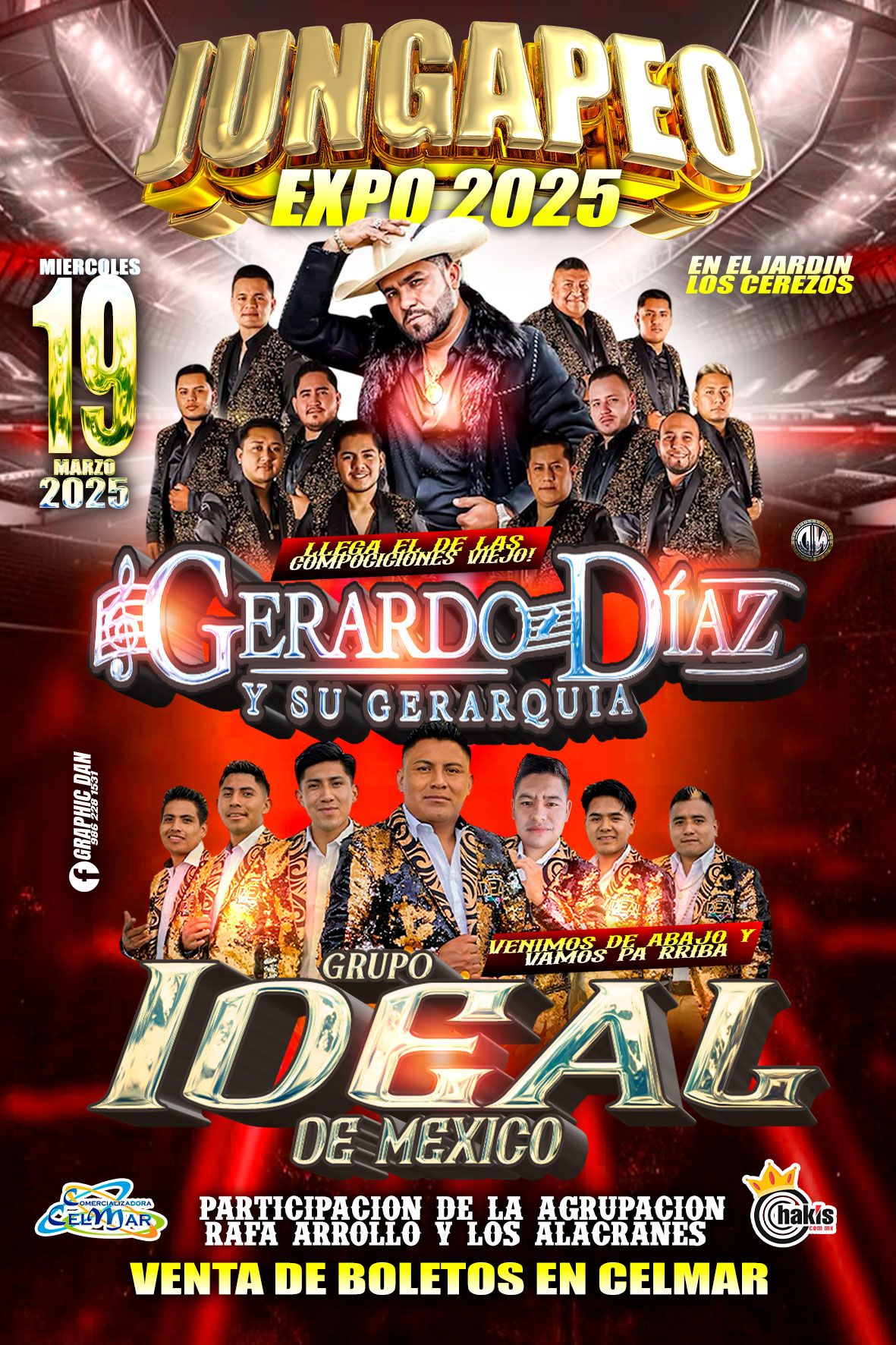 Gerardo Diaz en la Expo Feria de la Guayaba Jungapeo 2025