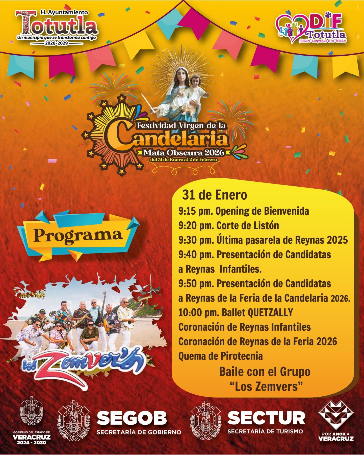 Fiestas de la Candelaria Mata Obscura 2026