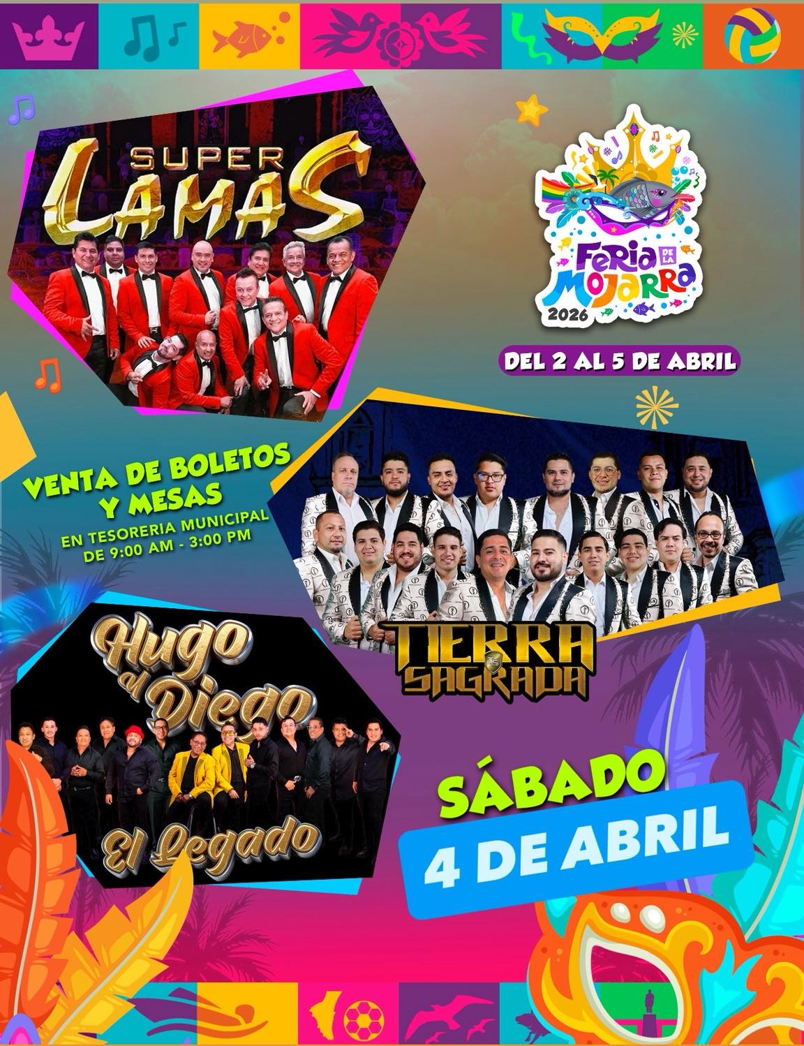 Programa Feria de la Mojarra Soyaltepec 2026