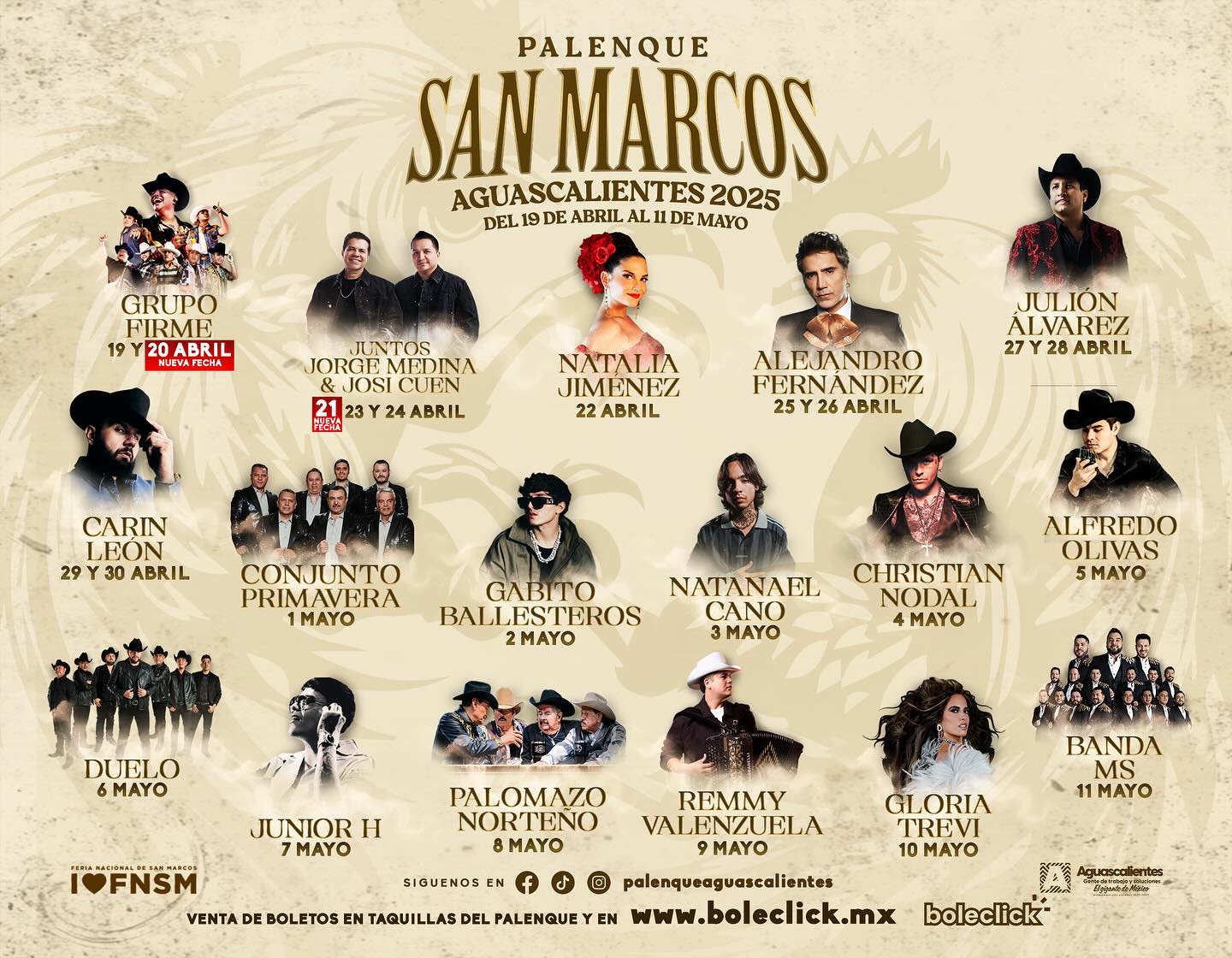 Palenque - Feria Nacional de San Marcos Aguascalientes 2025