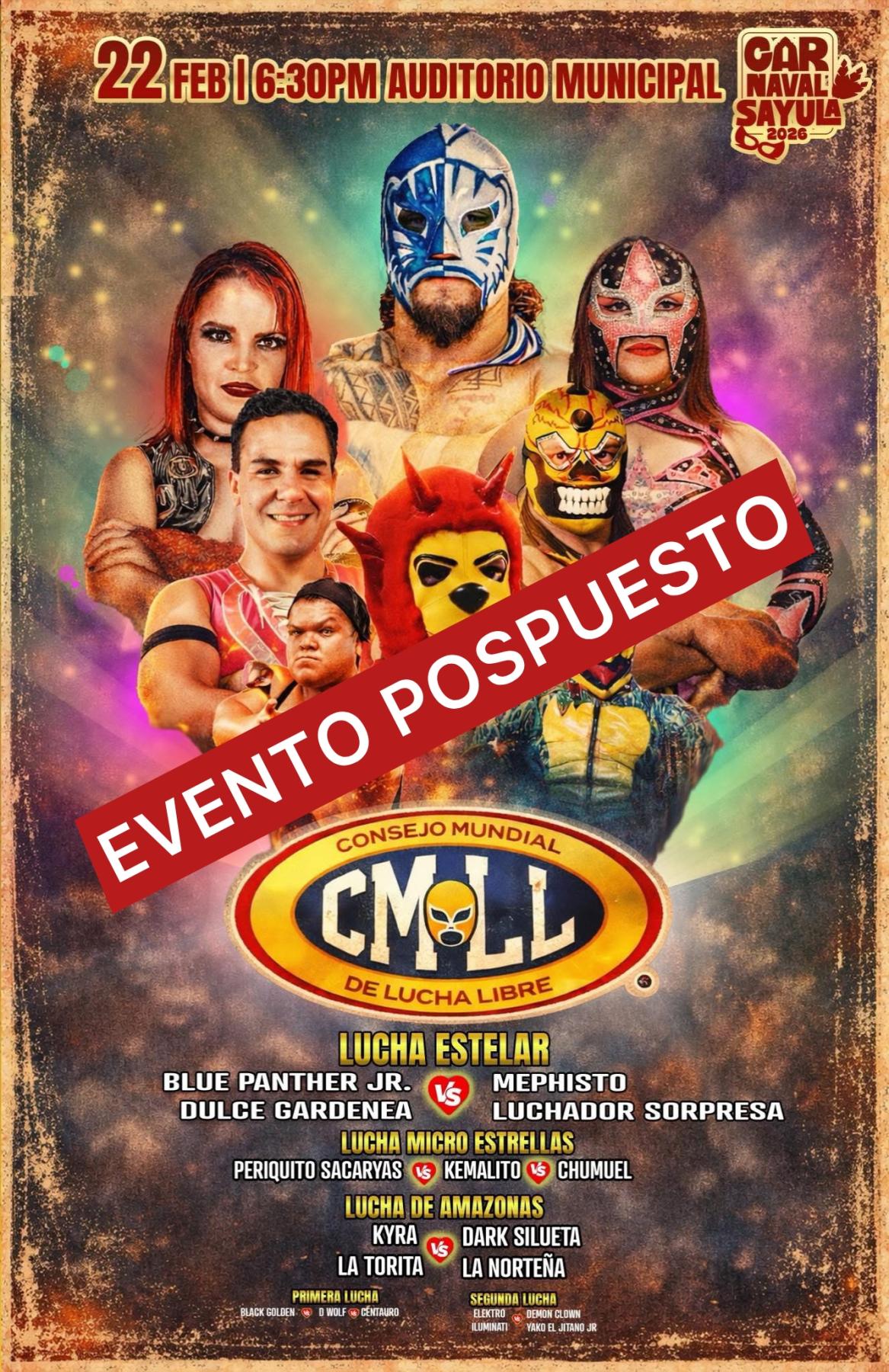 Evento pospuesto