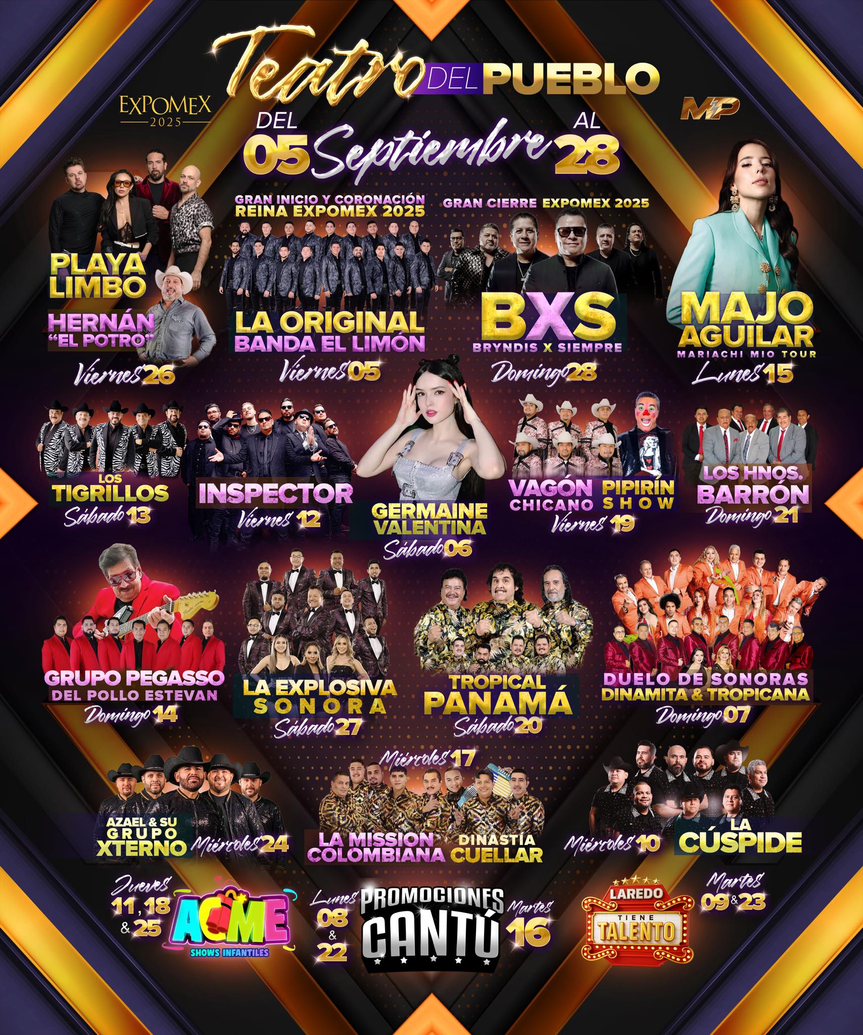 Teatro del Pueblo - Expomex Nuevo Laredo 2025