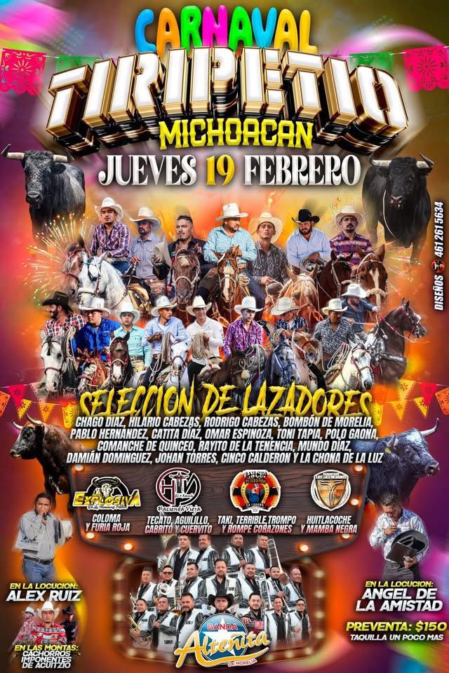 Carnaval Tiripetío 2026