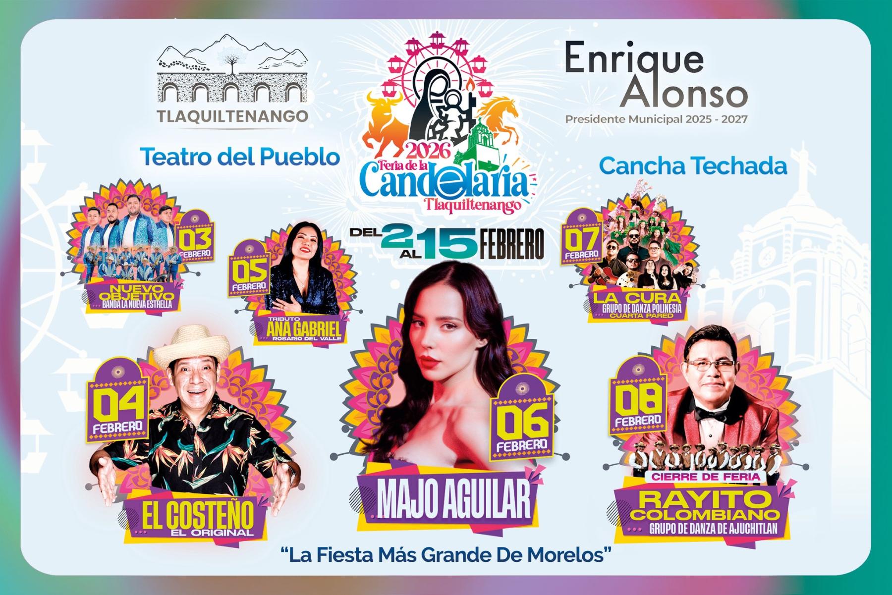 Programa Feria de la Candelaria Tlaquiltenango 2026