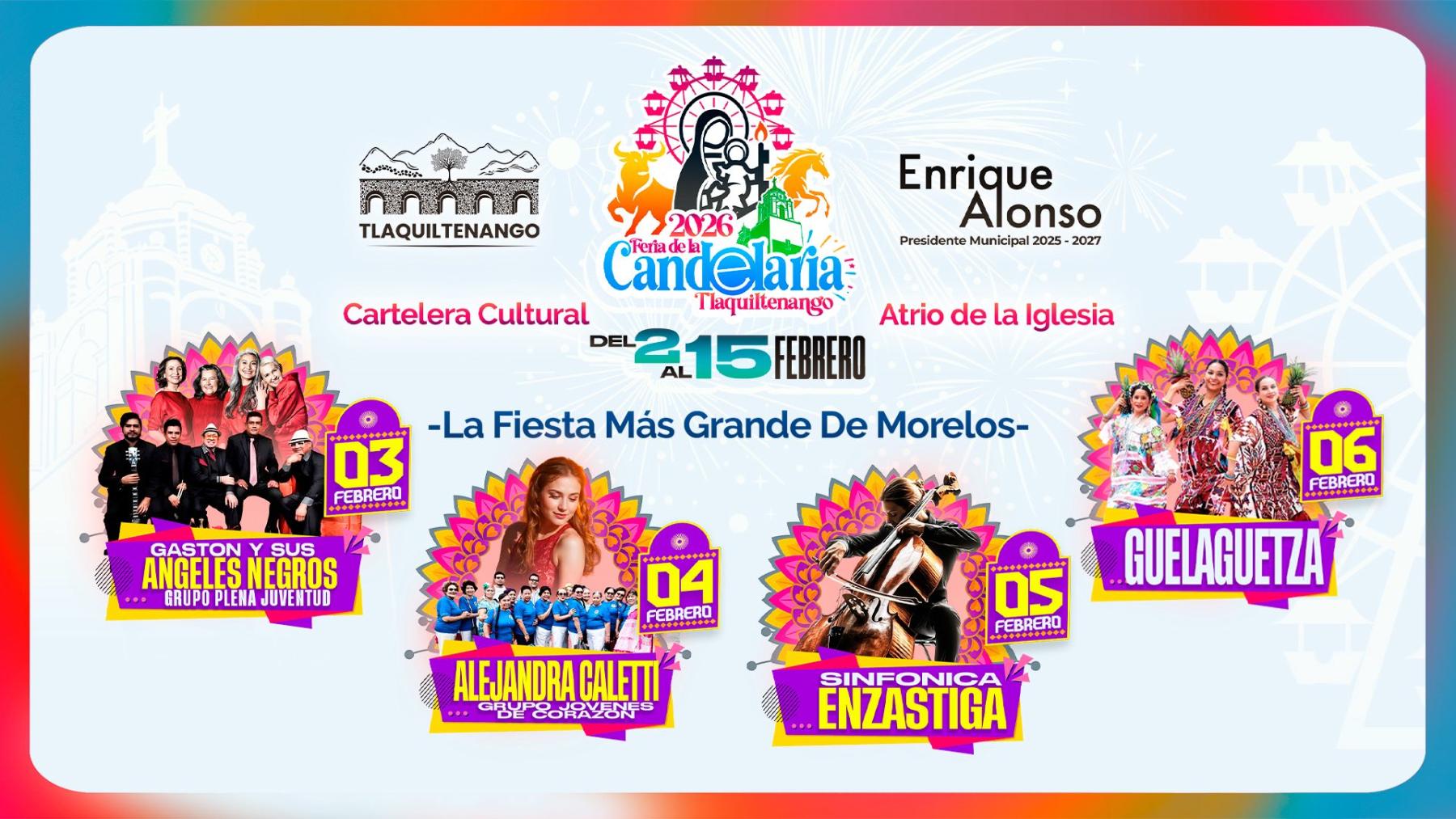 Programa Feria de la Candelaria Tlaquiltenango 2026