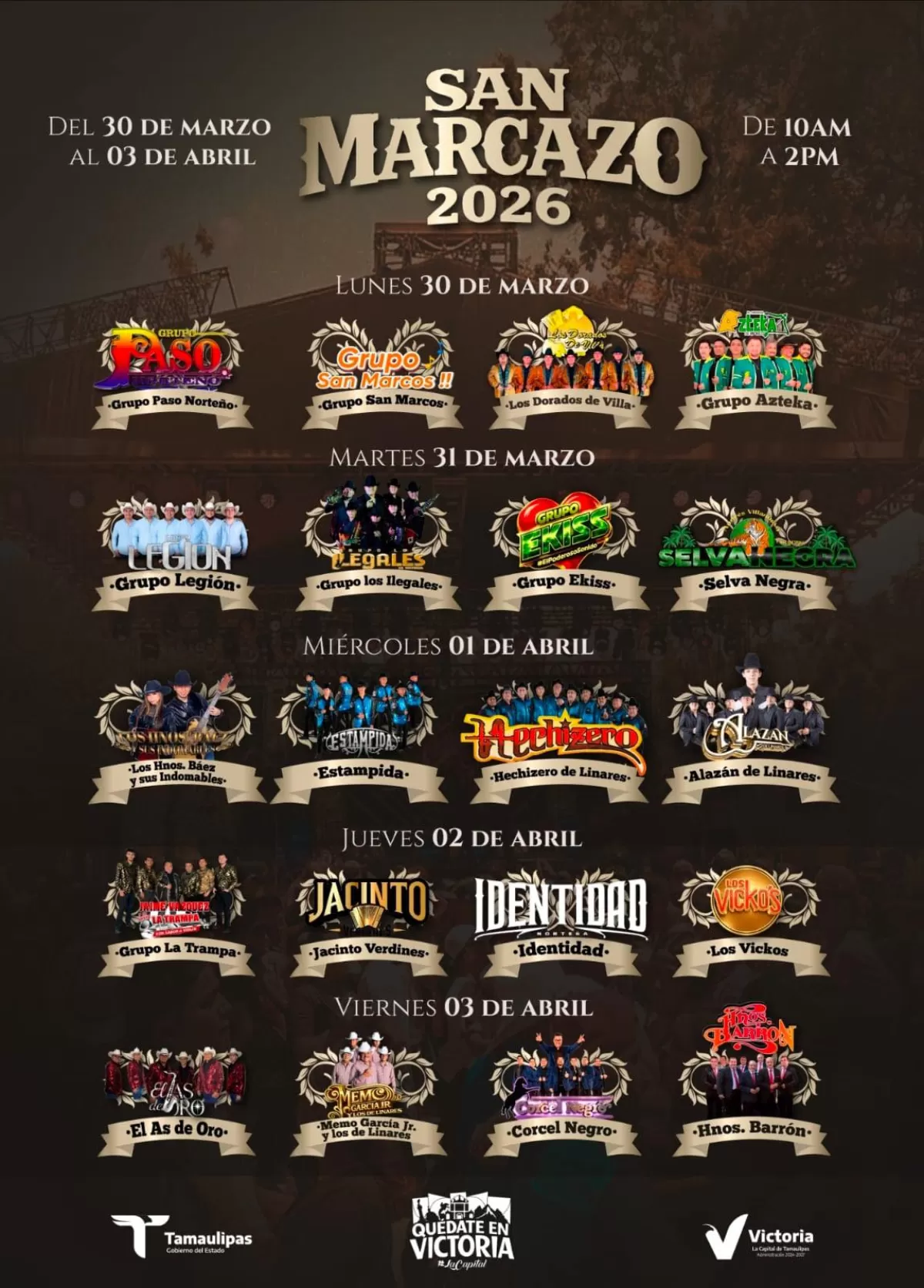 San Marcazo 2026 en Ciudad Victoria