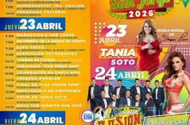 Fiestas San Jorge Jacatepec 2026