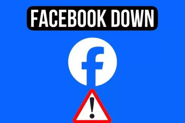 Usuarios reportan caída mundial de Facebook